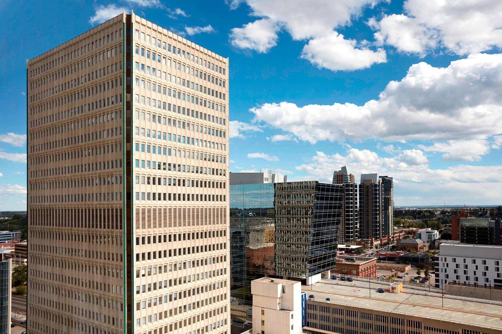 Calgary Marriott Downtown Hotel Exterior foto
