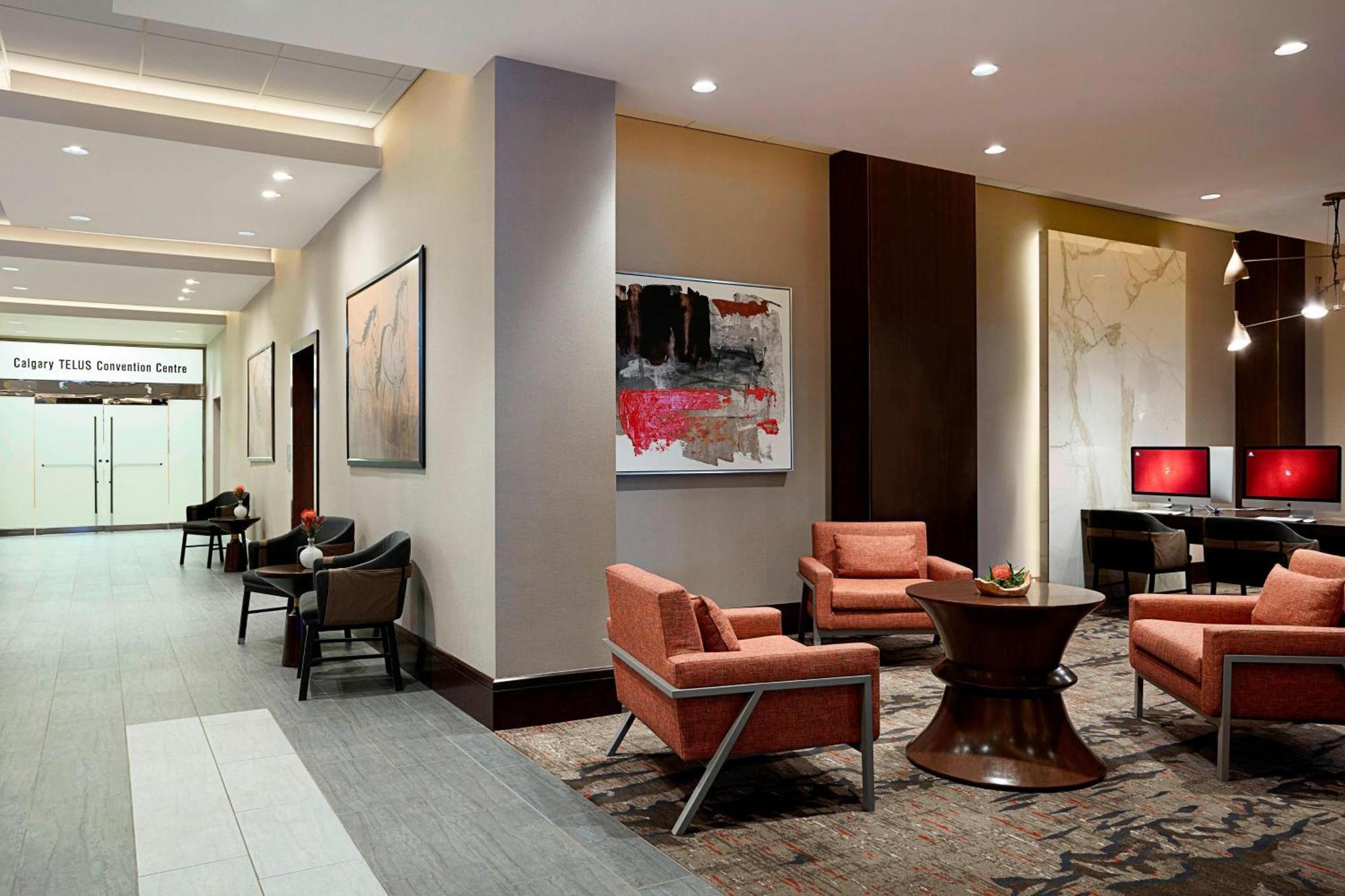 Calgary Marriott Downtown Hotel Exterior foto